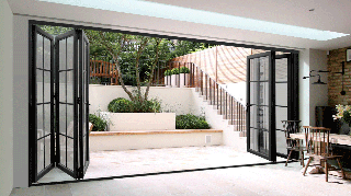 桂林門窗 折疊門|桂林建豐鋁合金門窗廠生產批發各類建筑鋁合金門窗鋁材